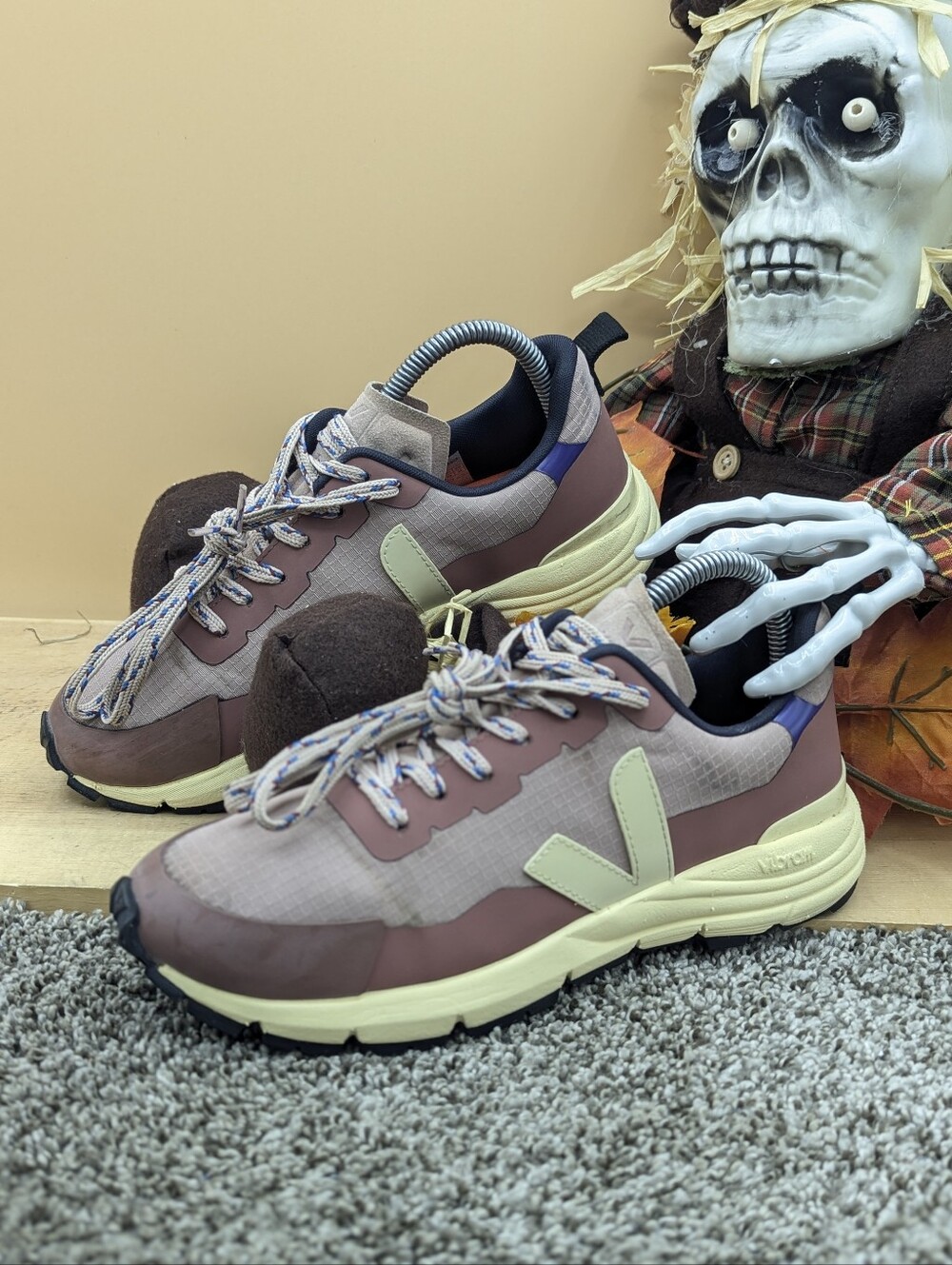 VEJA Dekkan Ripstop Multicolor Women's Size 7 Vibram Sole Hiking Shoes Walking